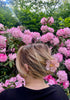 Pink Poppy Claw Hair Clip