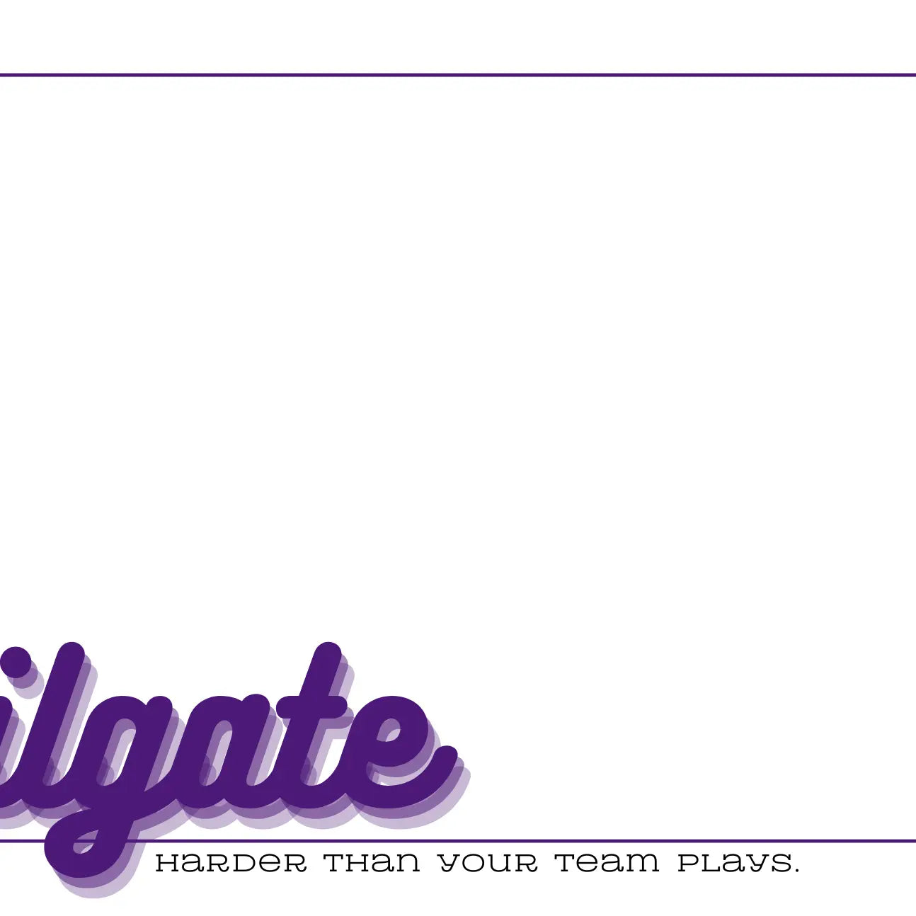 Gameday Purple Tray Inserts