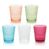 Victoria Aqua Acrylic Glass, S/6