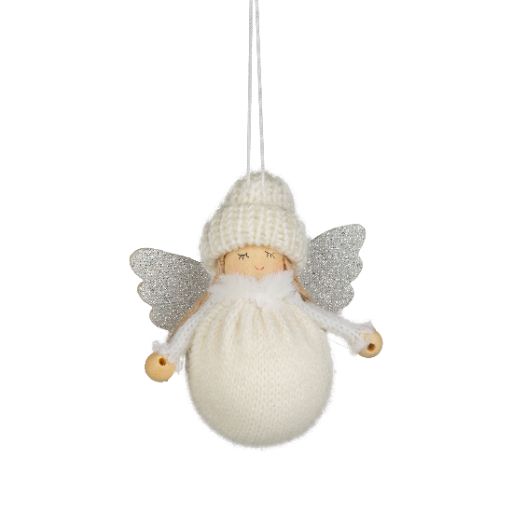 Knitted Angel Ornament