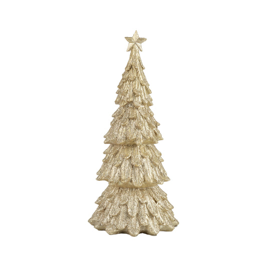 Glittered Gold Fir Tree