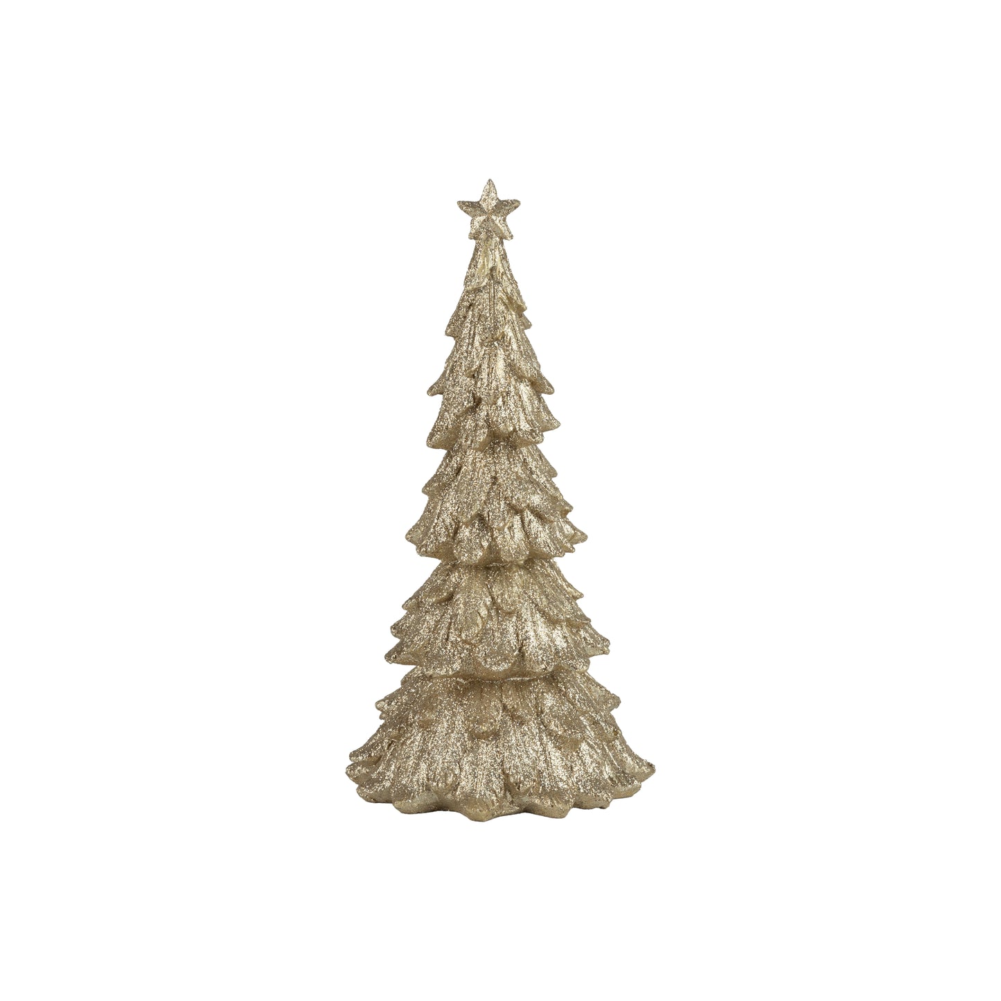 Glittered Gold Fir Tree
