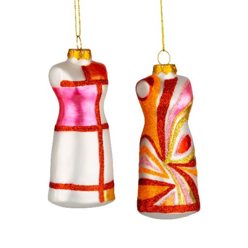 5" Groovy Dress Ornament