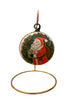 4" Santa Ornament