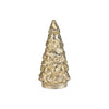 Glass Golden Ribbed Tree