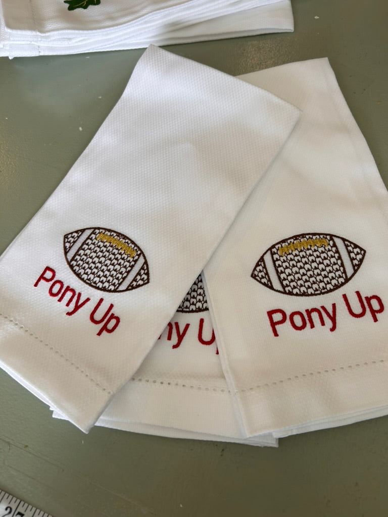 SMU "Pony Up" Football Huck Towel
