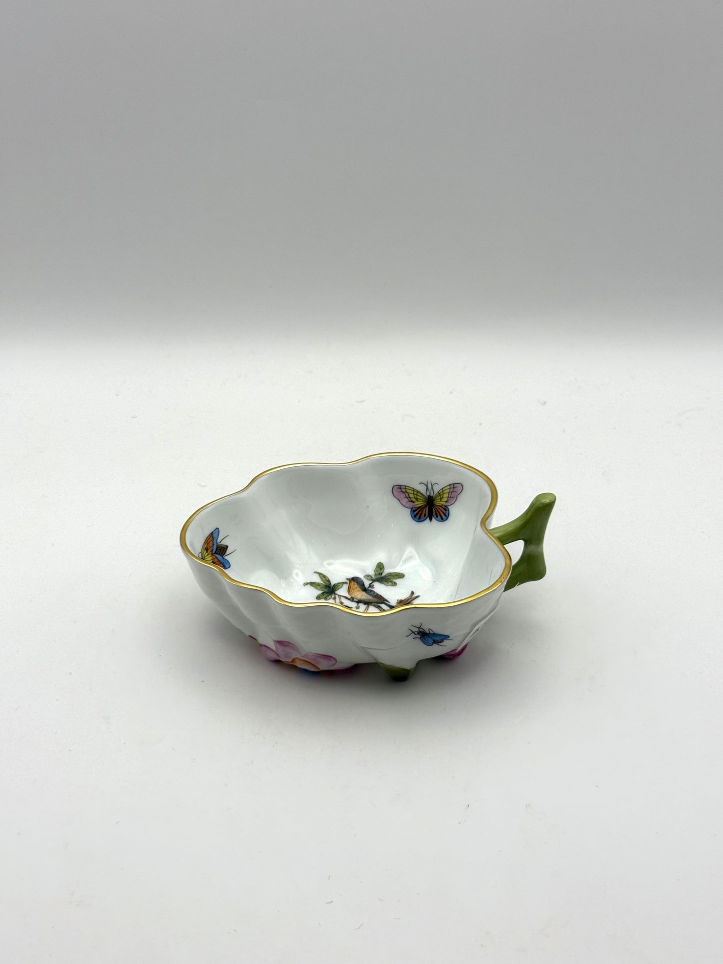 Leaf Dish w/ Green Handle Rothschild