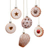 Glass Cookie Ornament Set