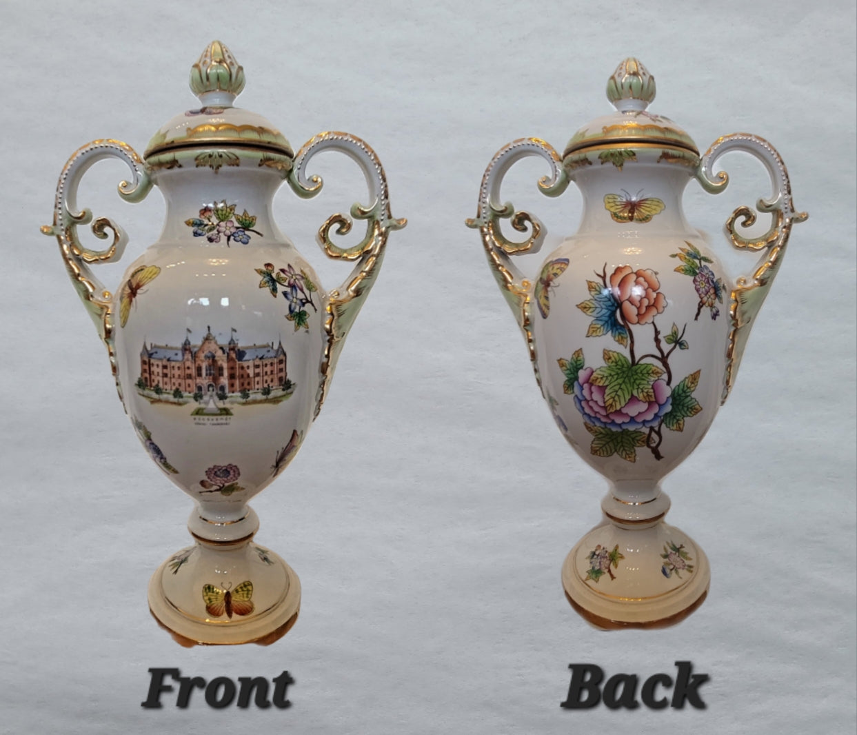 Queen Victoria Large Urn w/ Handles