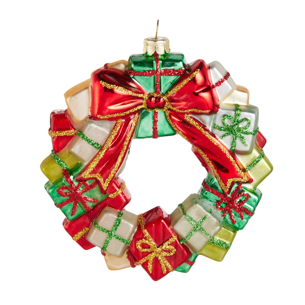 Package Wreath Ornament