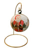 4" Santa Ornament
