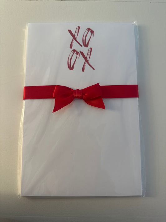 XOXO Notepad 5x8