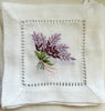 Embroidered Cocktail Napkins - Floral - S/4