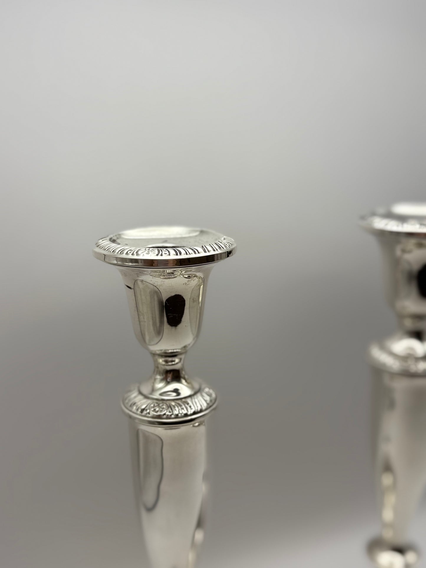 10” Sterling Candlesticks