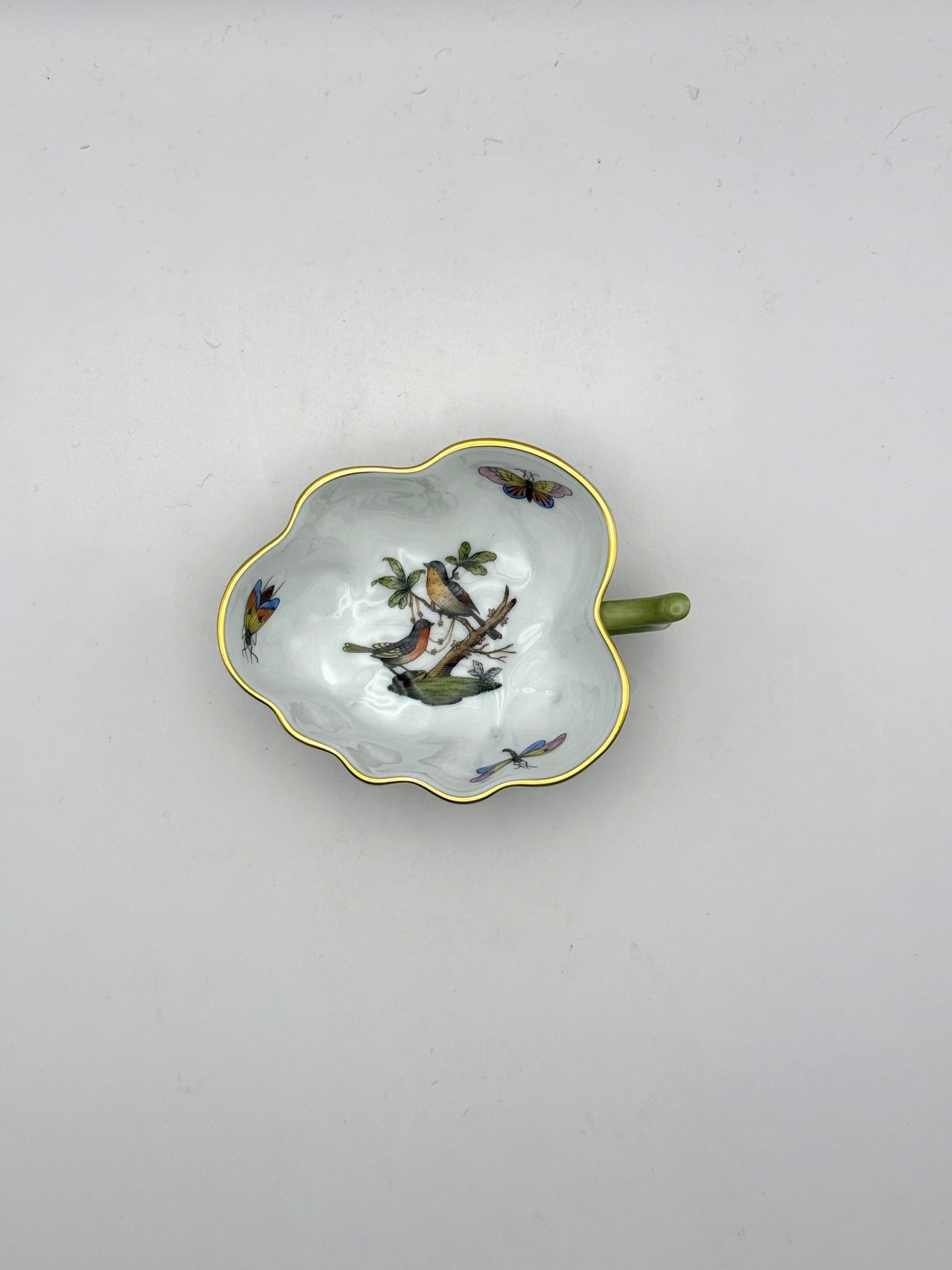 Leaf Dish w/ Green Handle Rothschild