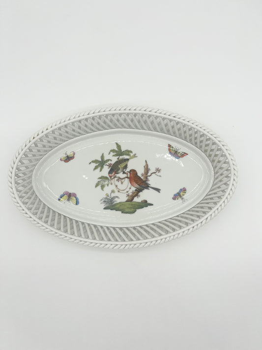 Open Weave Oval Dish Rothschild