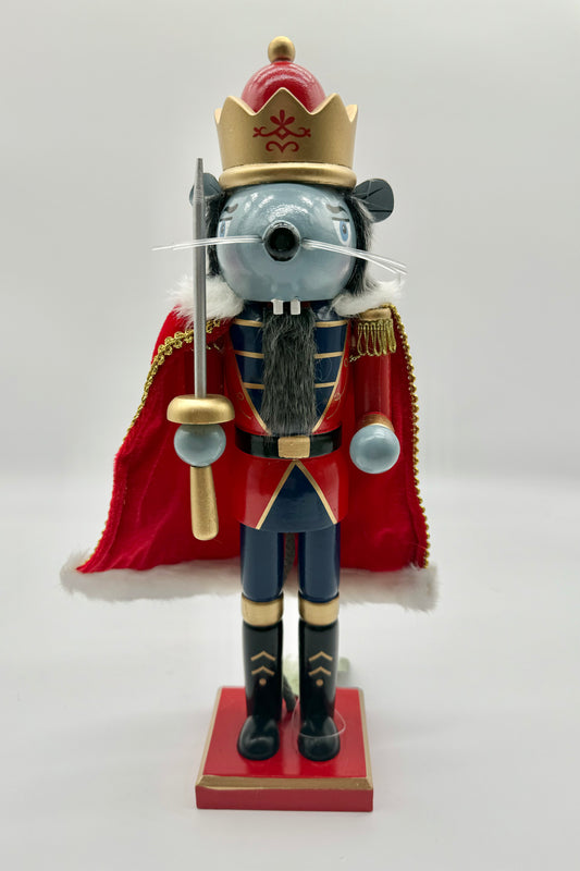 14" Mouse King Nutcracker