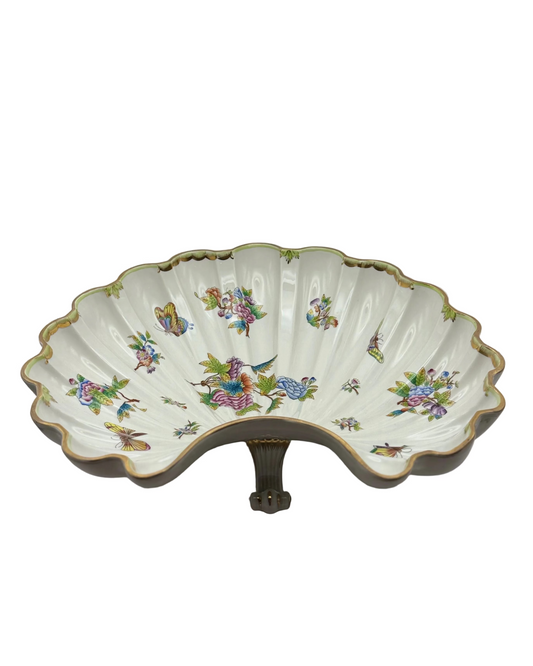 Large Queen Victoria Footed Centerpiece Bowl