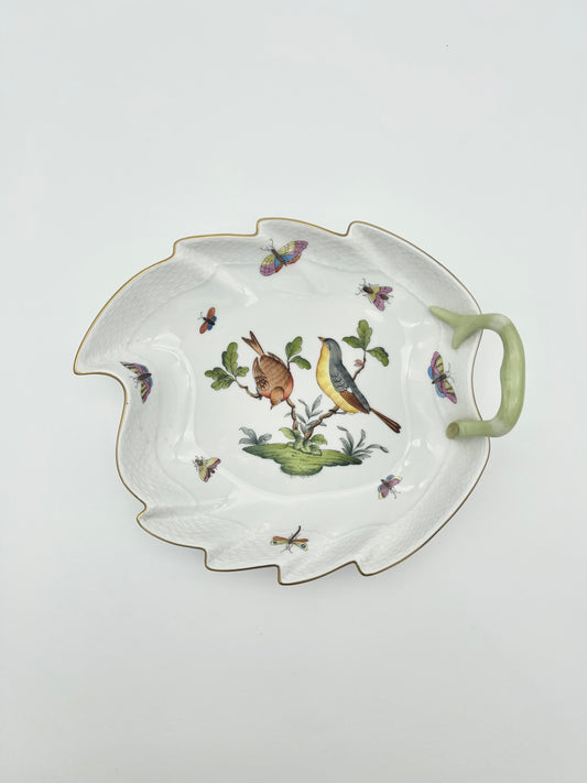 Large Leaf Dish w Handle Rothschild