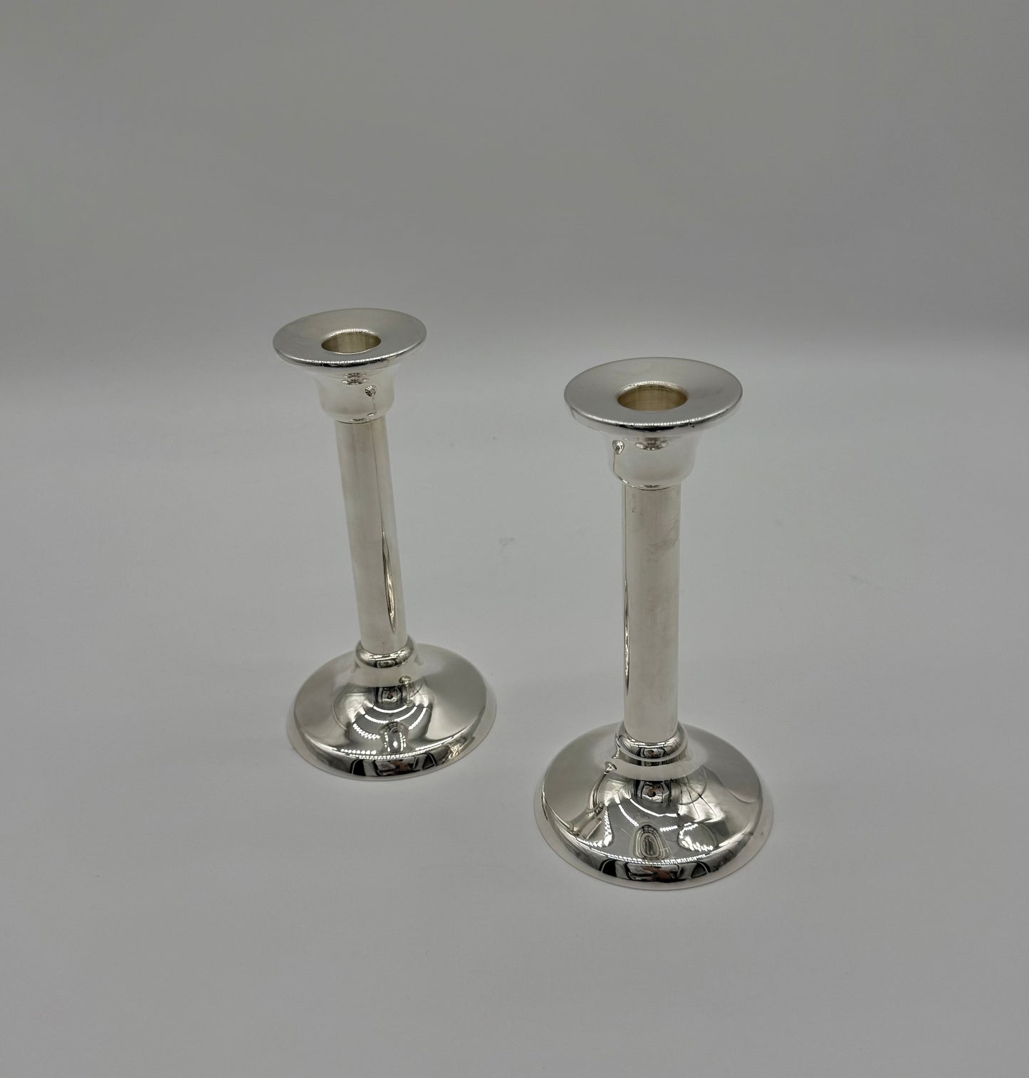 Pair of 10" Vintage Empire Sterling Candlesticks