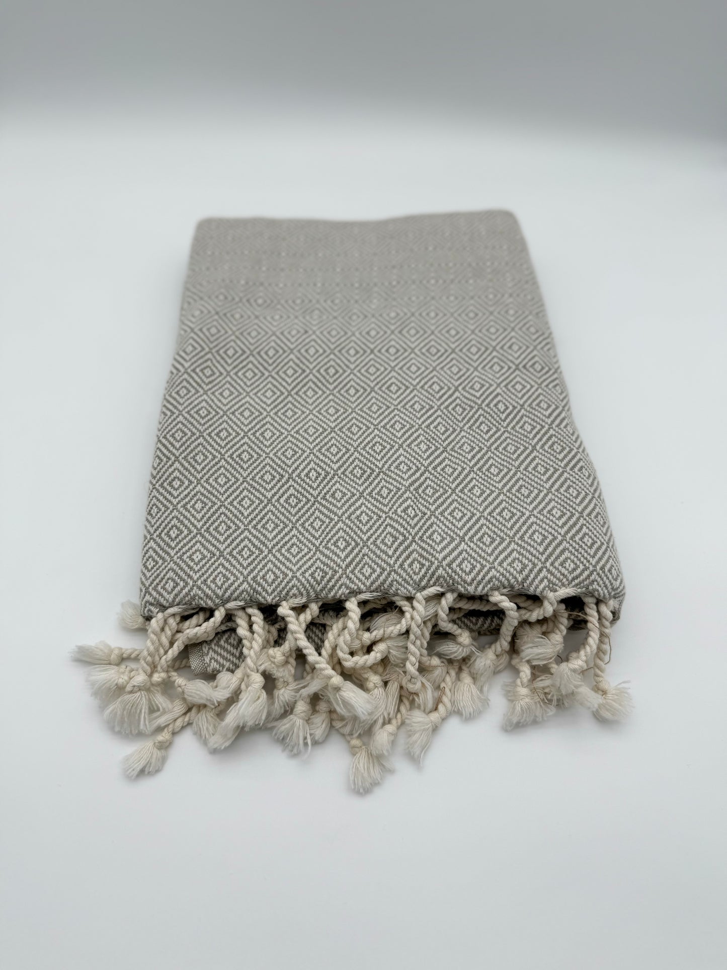 Diamond Throw Large - Taupe