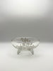 Sterling Overlay Oval Footed Bowl