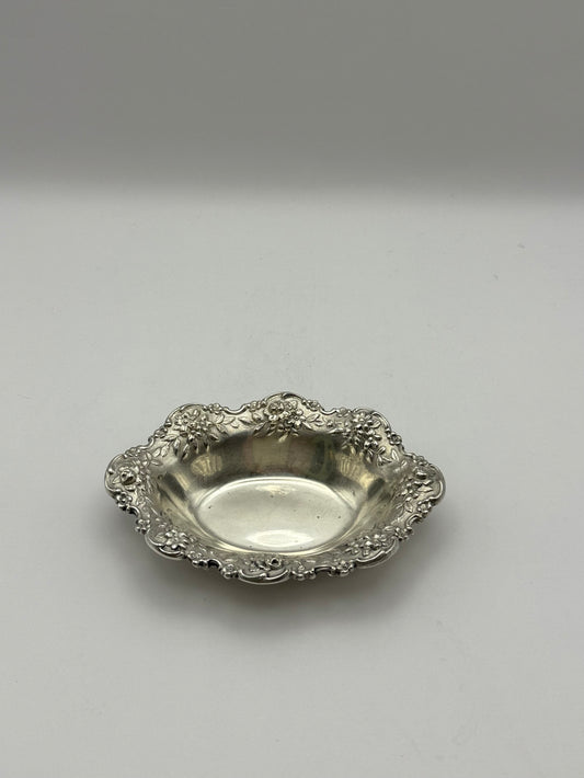 Vintage S. Kirk & Son Sterling Nut Dish