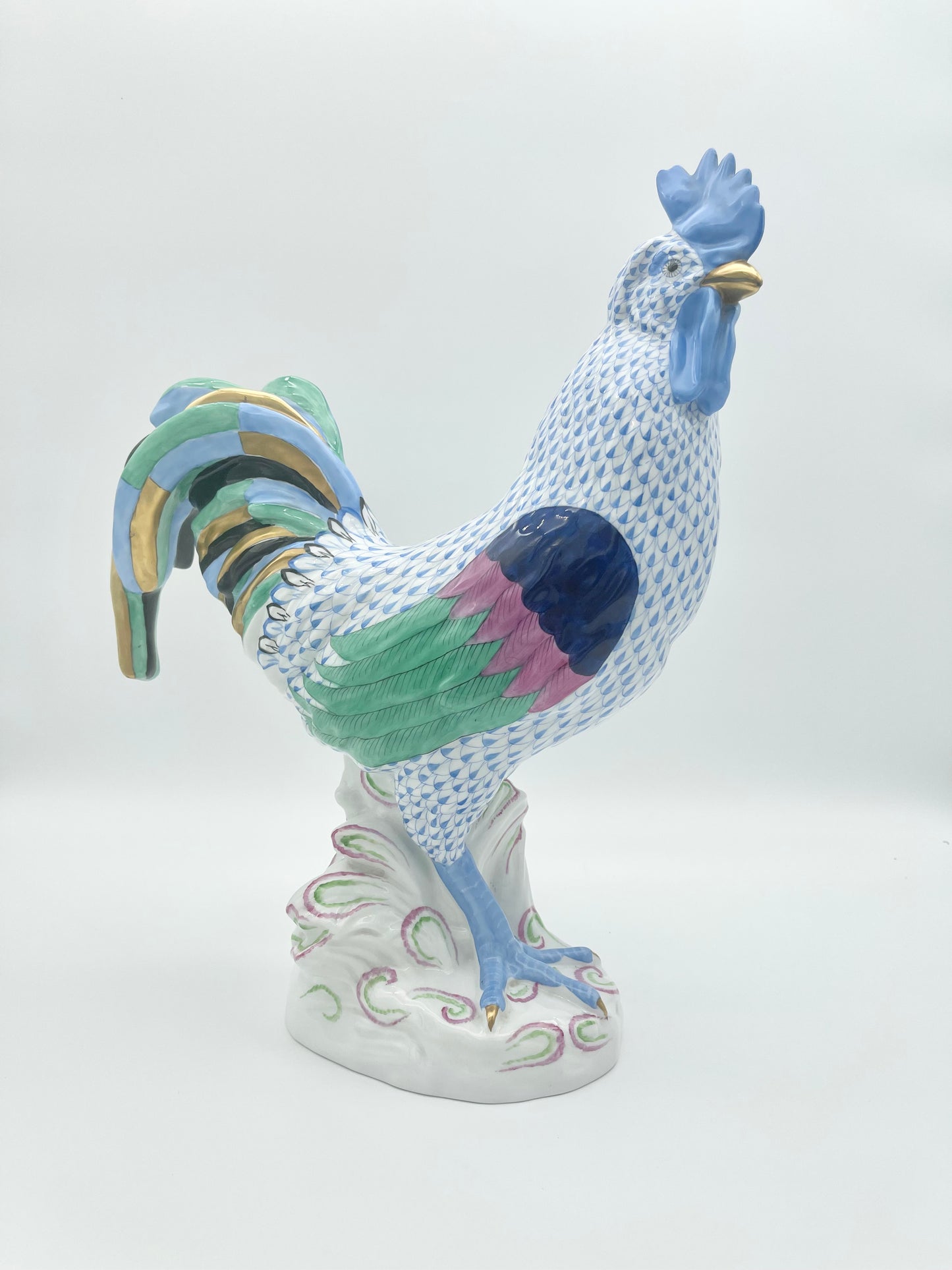 Rooster 16" Blue