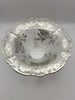 Vintage Sterling Overlay Footed Bowl