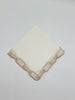 White Napkin Gold Chain, Set of 4