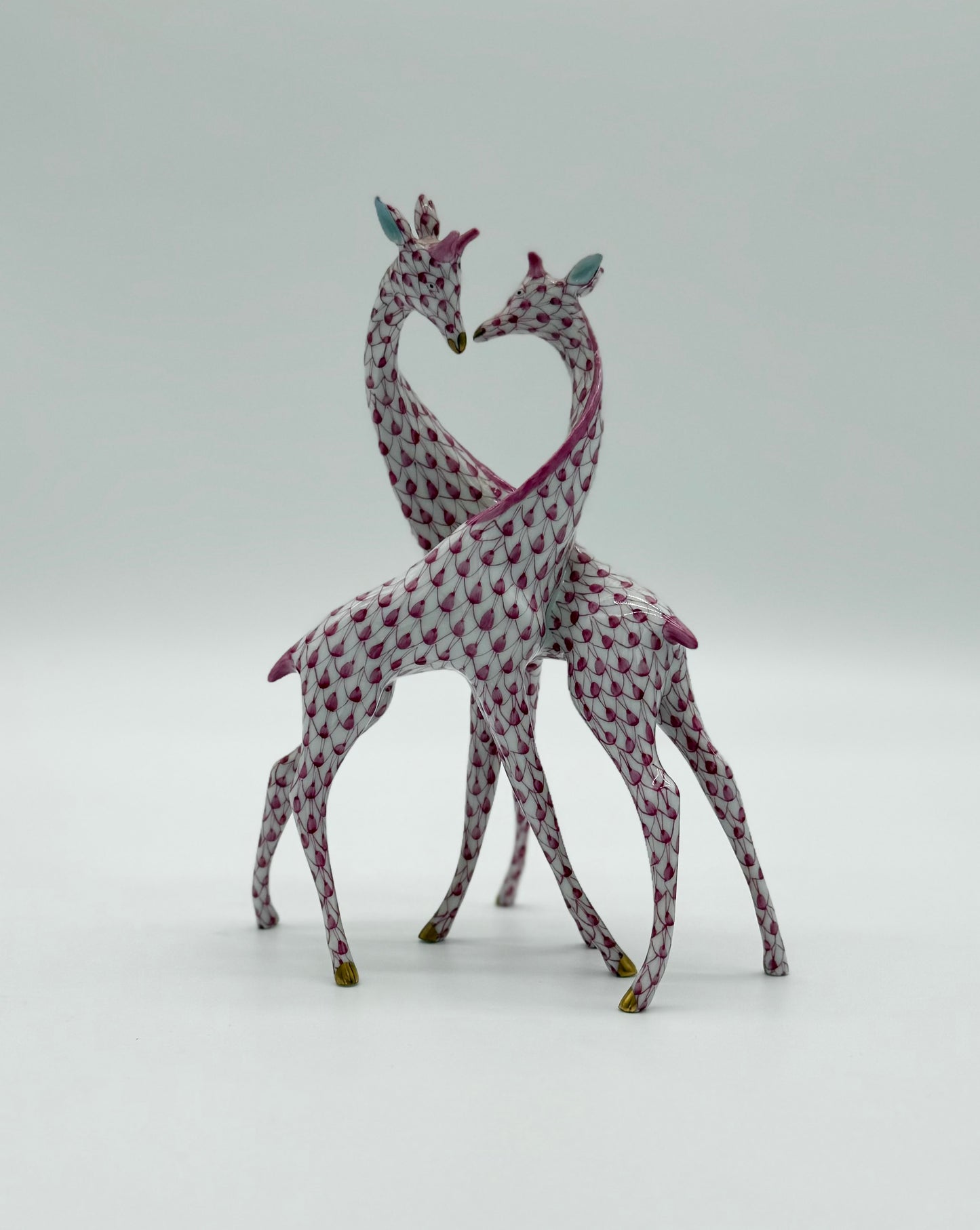 Pair of Giraffes Raspberry