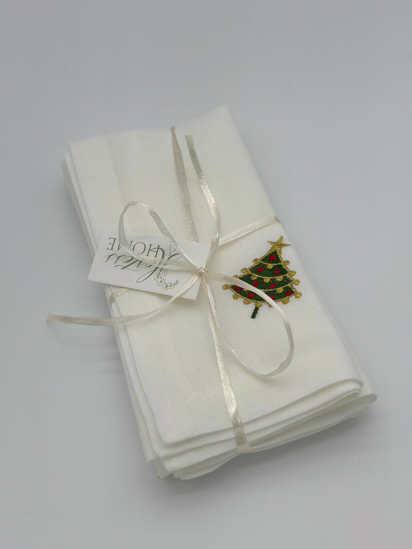 Christmas Tree Napkin, Set of 4