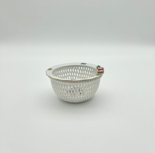 Reticulated Bowl Floral