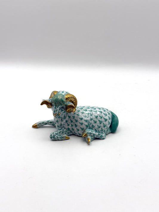 Recumbent Ram Green