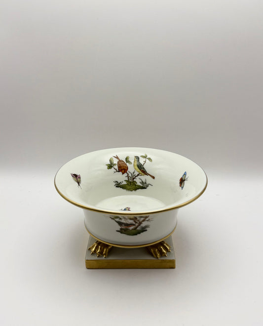 Rothschild 6" Bowl w/ Gold Claw Feet