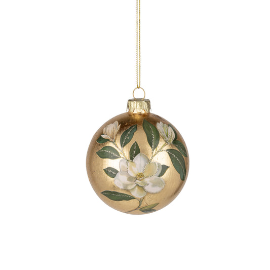 Magnolia 3" Ball Ornament