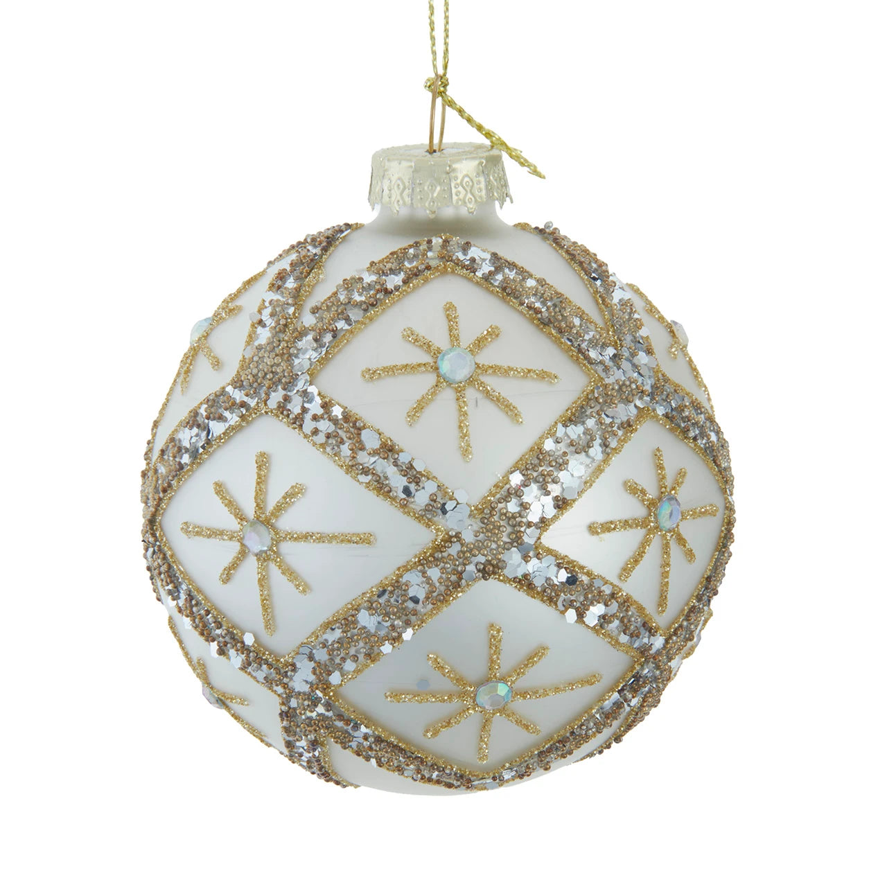 Stripe & Star Ornament