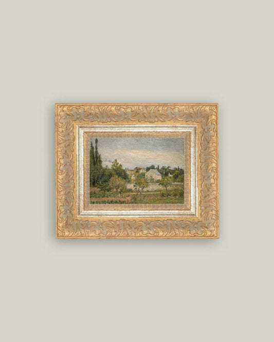 Hermitage, Pointoise Print By Camille Pissaro