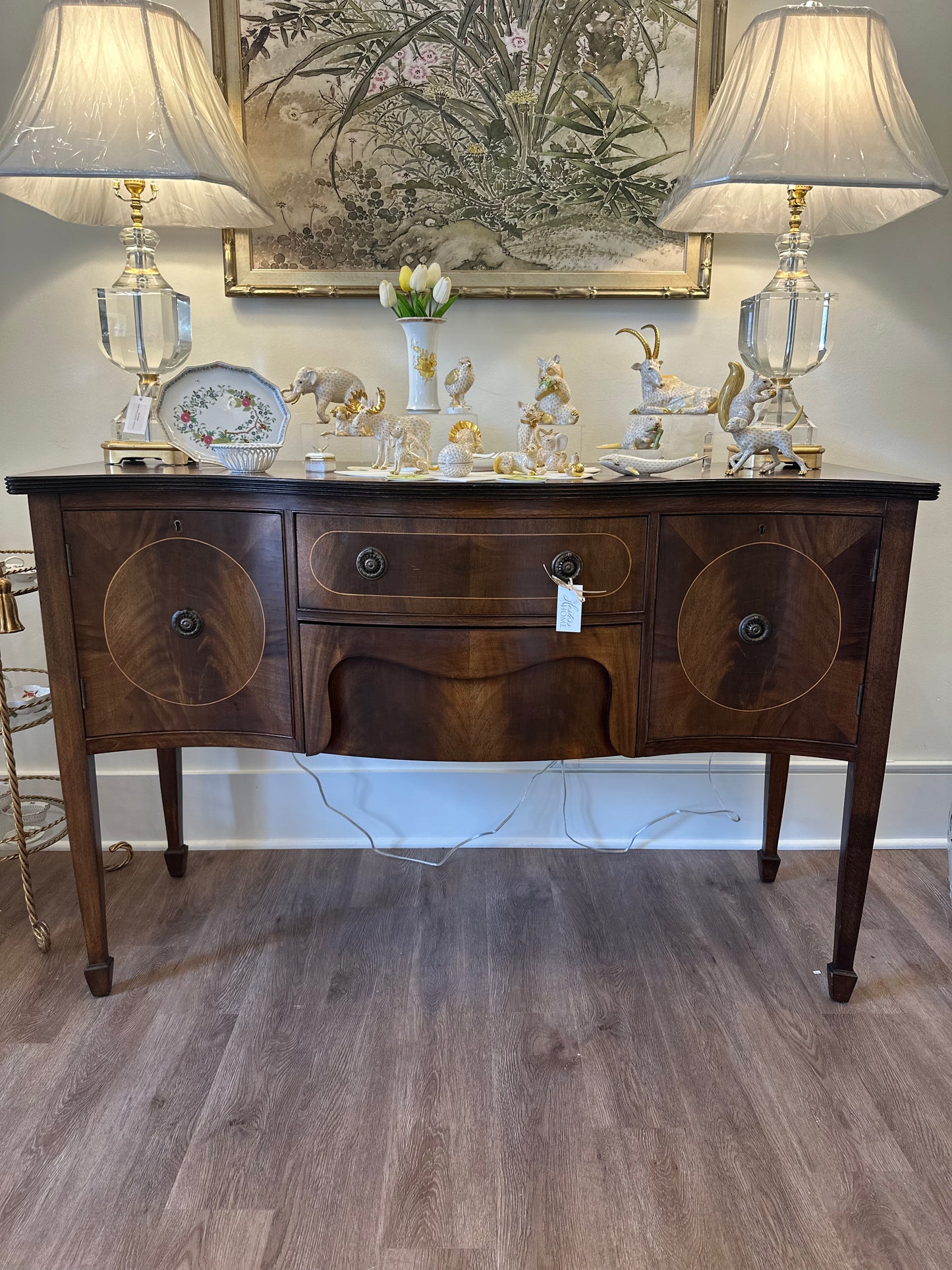 Vintage Sideboard Circle