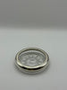Vintage Sterling Rim Glass Coasters