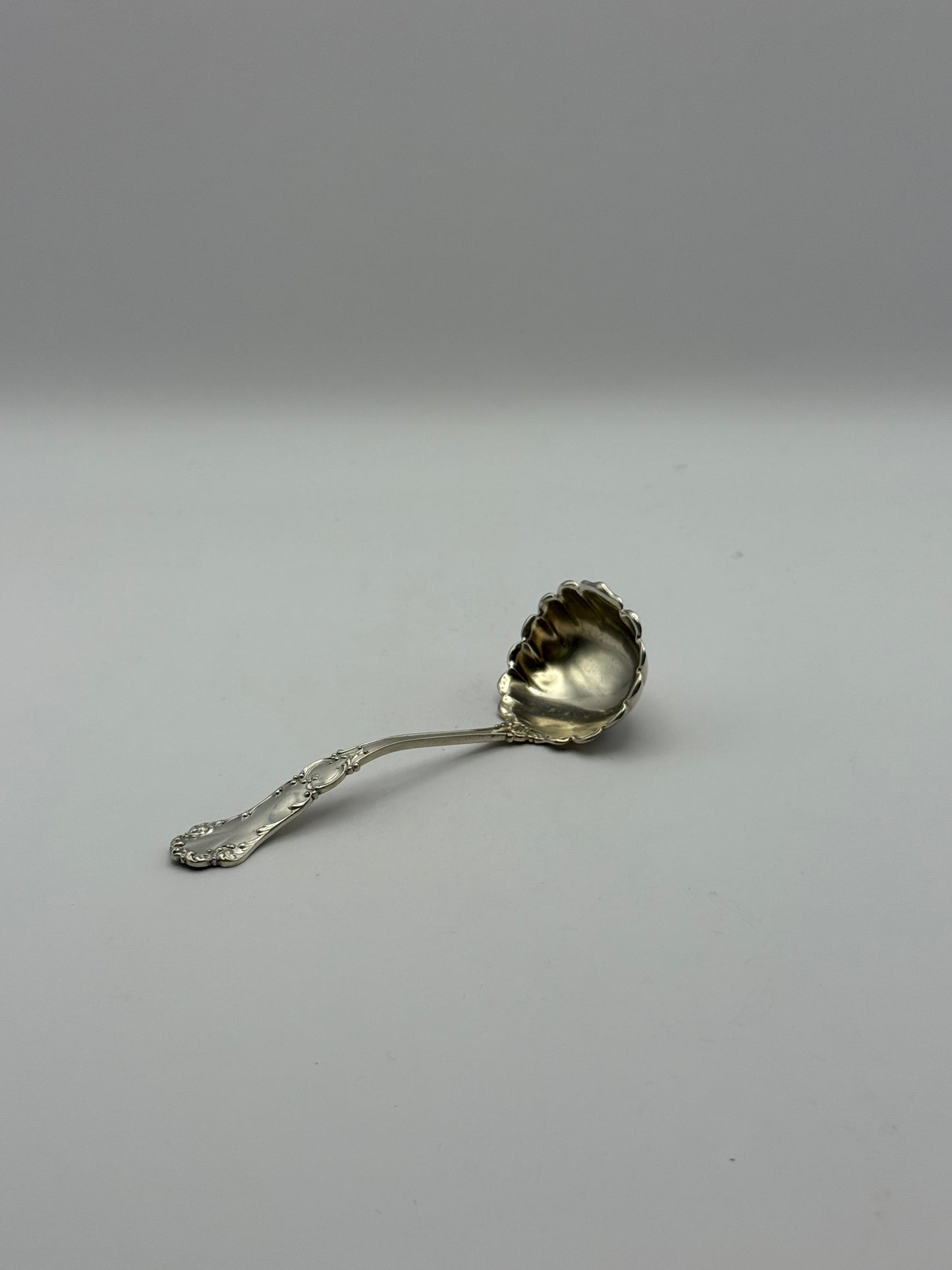 Vintage Sterling Fluted Ladle