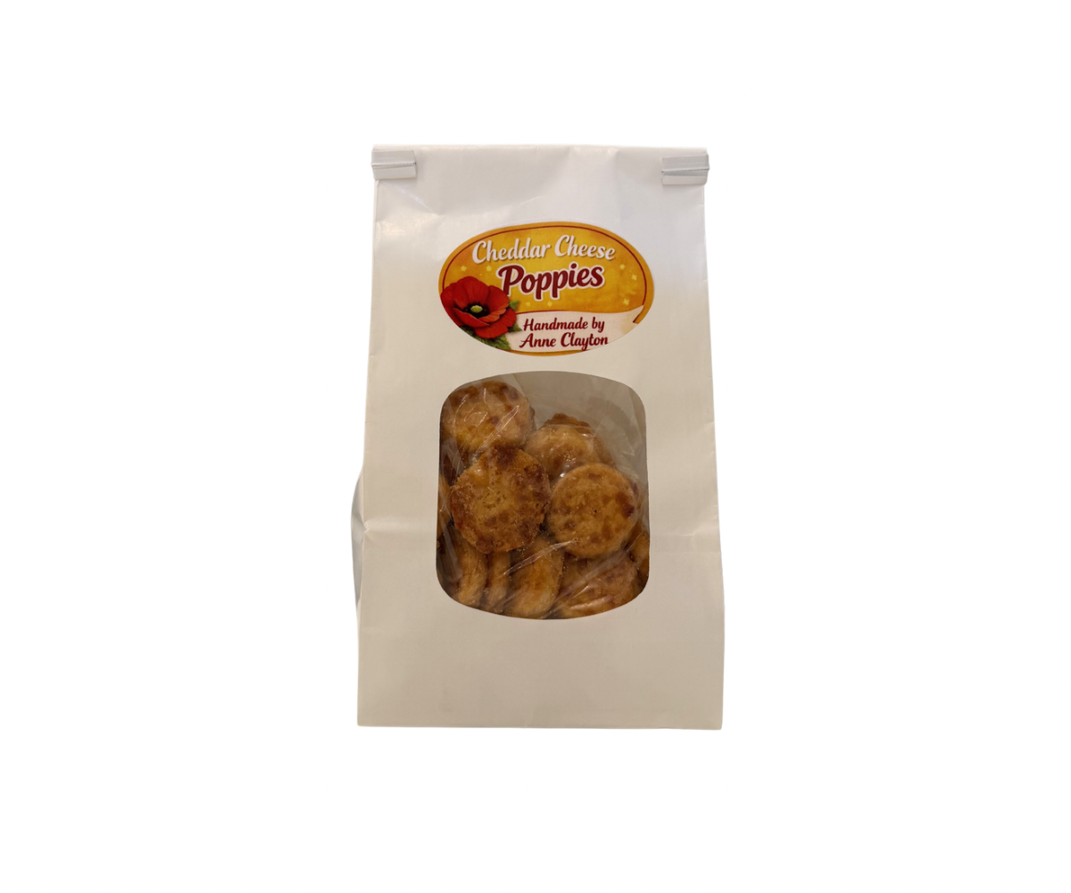 Cheddar Cheese Poppies