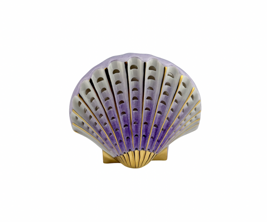 Lavender Scallop Shell