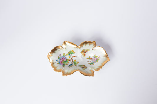 Leaf Trinket Dish Queen Victoria