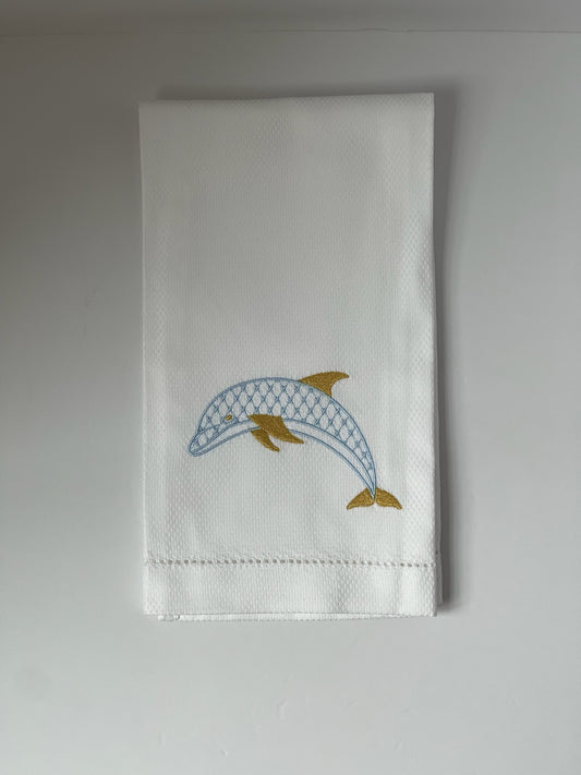 Dolphin Huck Towel