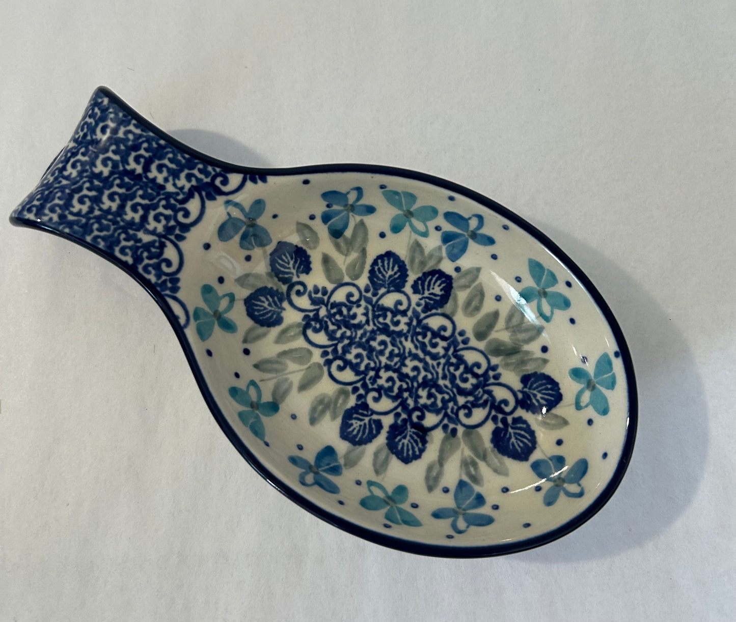 Polish Pottery Spoon Rest