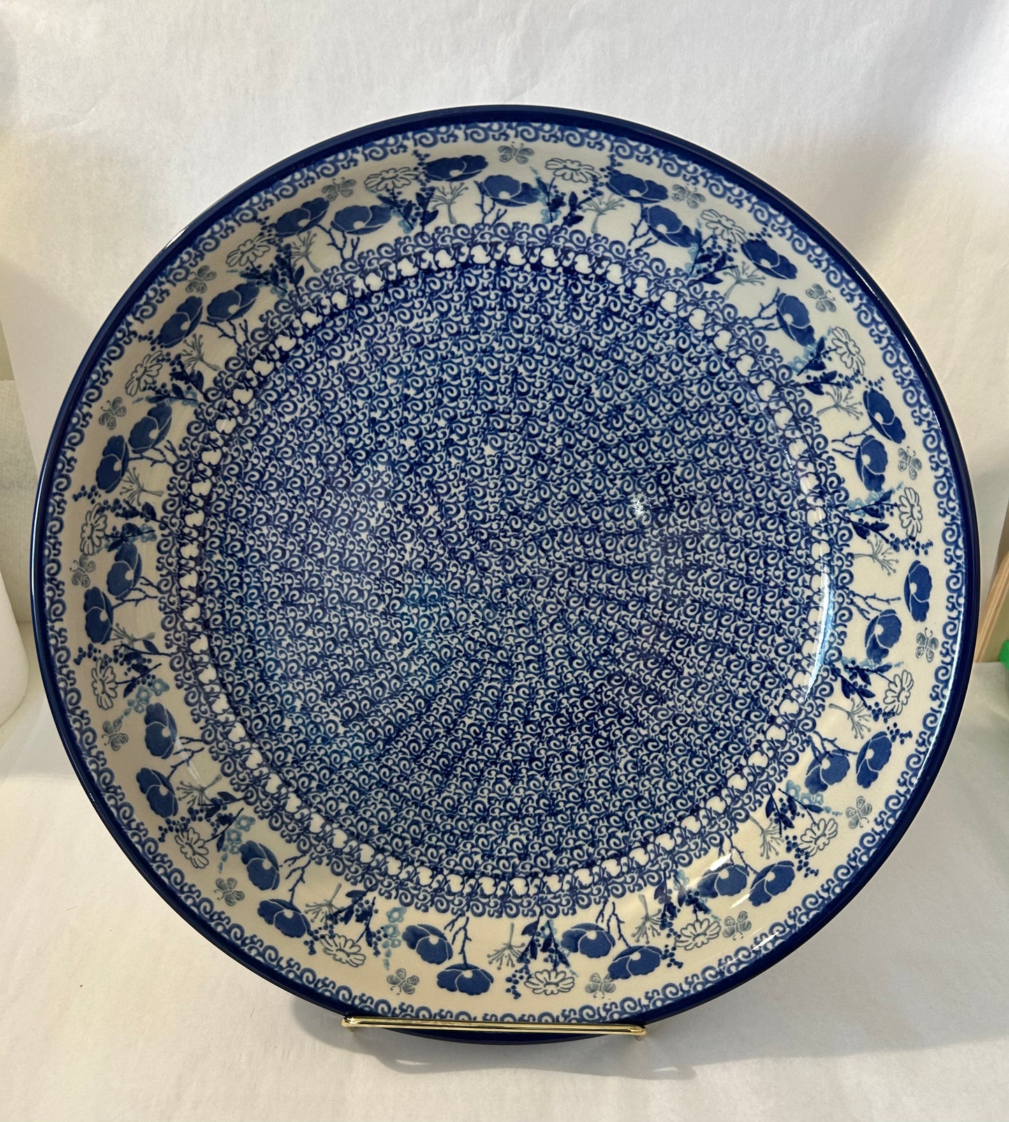 Polish Pottery Pasta Server