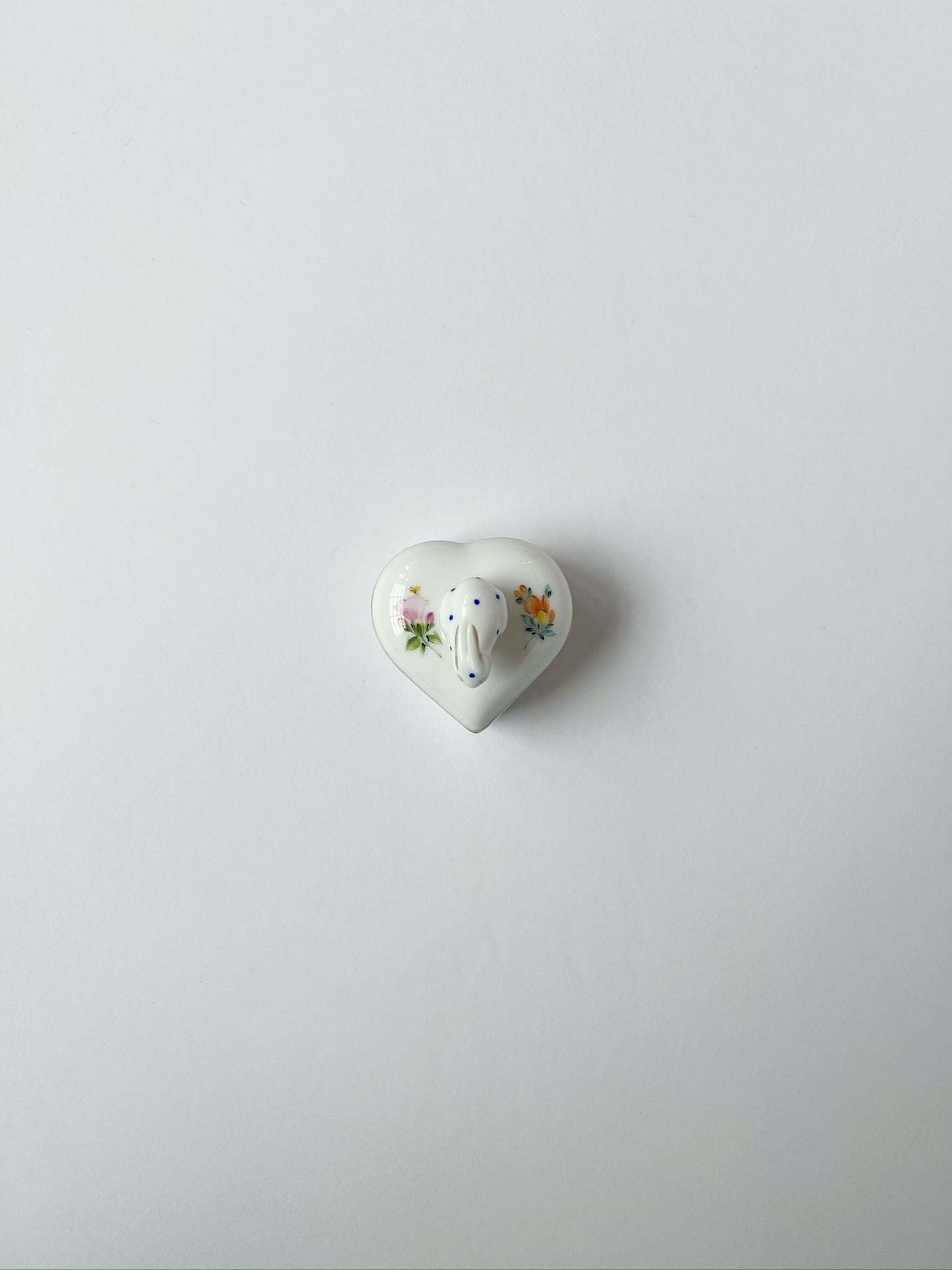 Heart Box w Bunny Floral