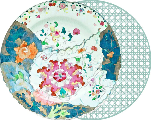 Tobacco & Sea Cane Placemat