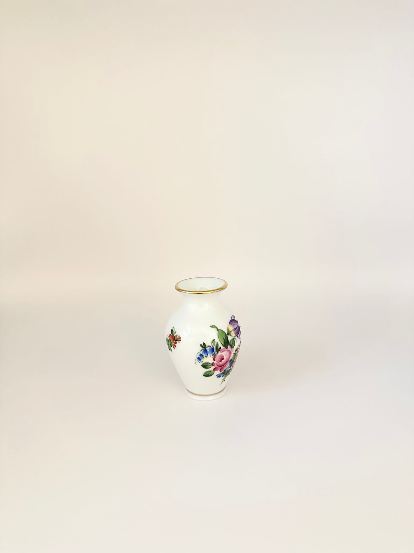 Miniature Floral Vase
